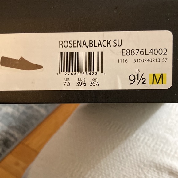 Women’s black suede slip ins - Picture 8 of 8